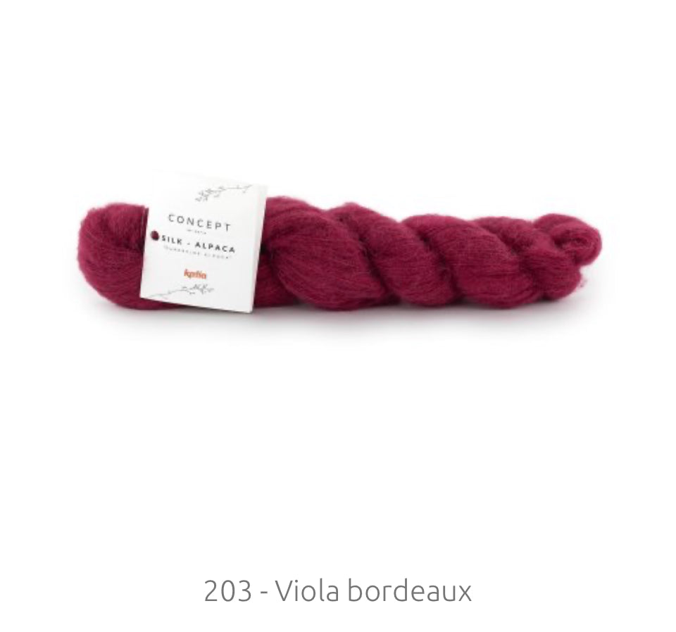 KATIA Silk alpaca
